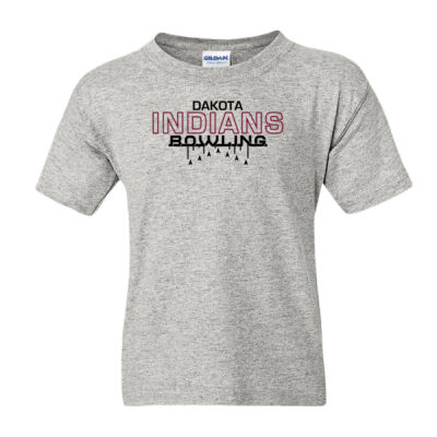 Dakota Bowling 2025 Logo 1  - DryBlend® Youth T-Shirt Thumbnail
