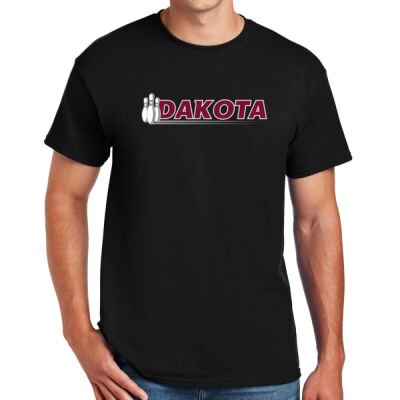 Dakota Bowling 2025 Logo 2 - DryBlend ® 50 Cotton/50 Poly T Shirt Thumbnail